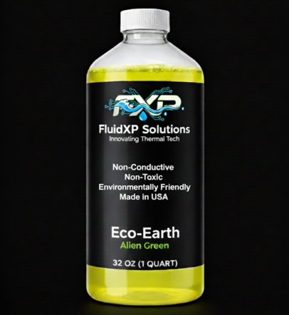 Eco-Earth Alien Green UV 1 Gallon image 0