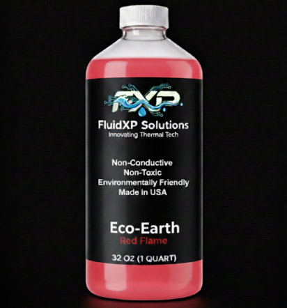 Eco-Earth Red Flame UV 64OZ image 0