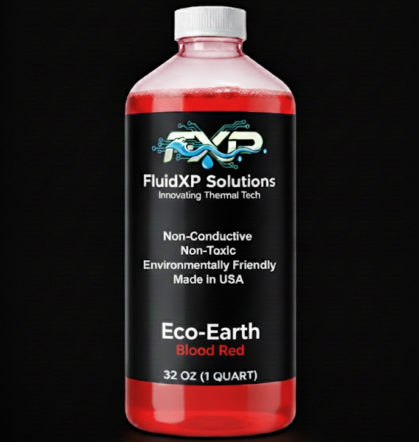 Eco-Earth Blood Red Non-UV 32OZ image 0